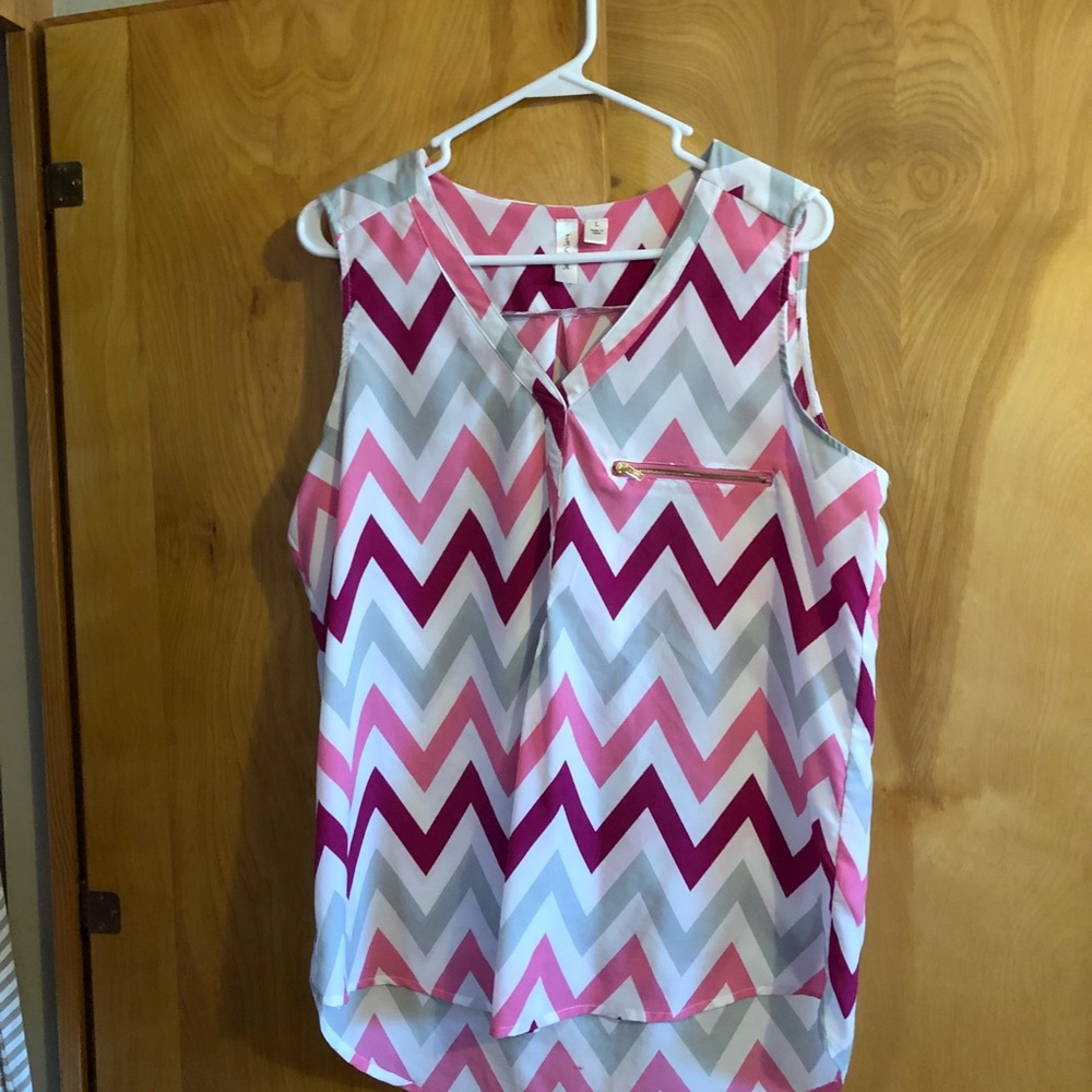 Tank top from gordmans zipper